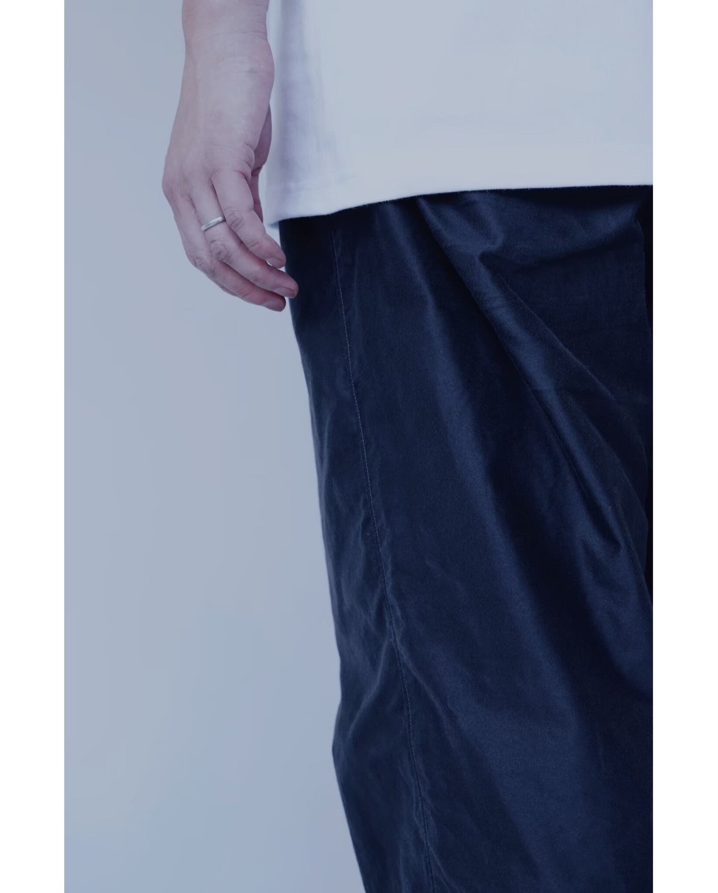 UITU EASY TROUSERS SUPIMA COTTON LIGHT MOLESKIN