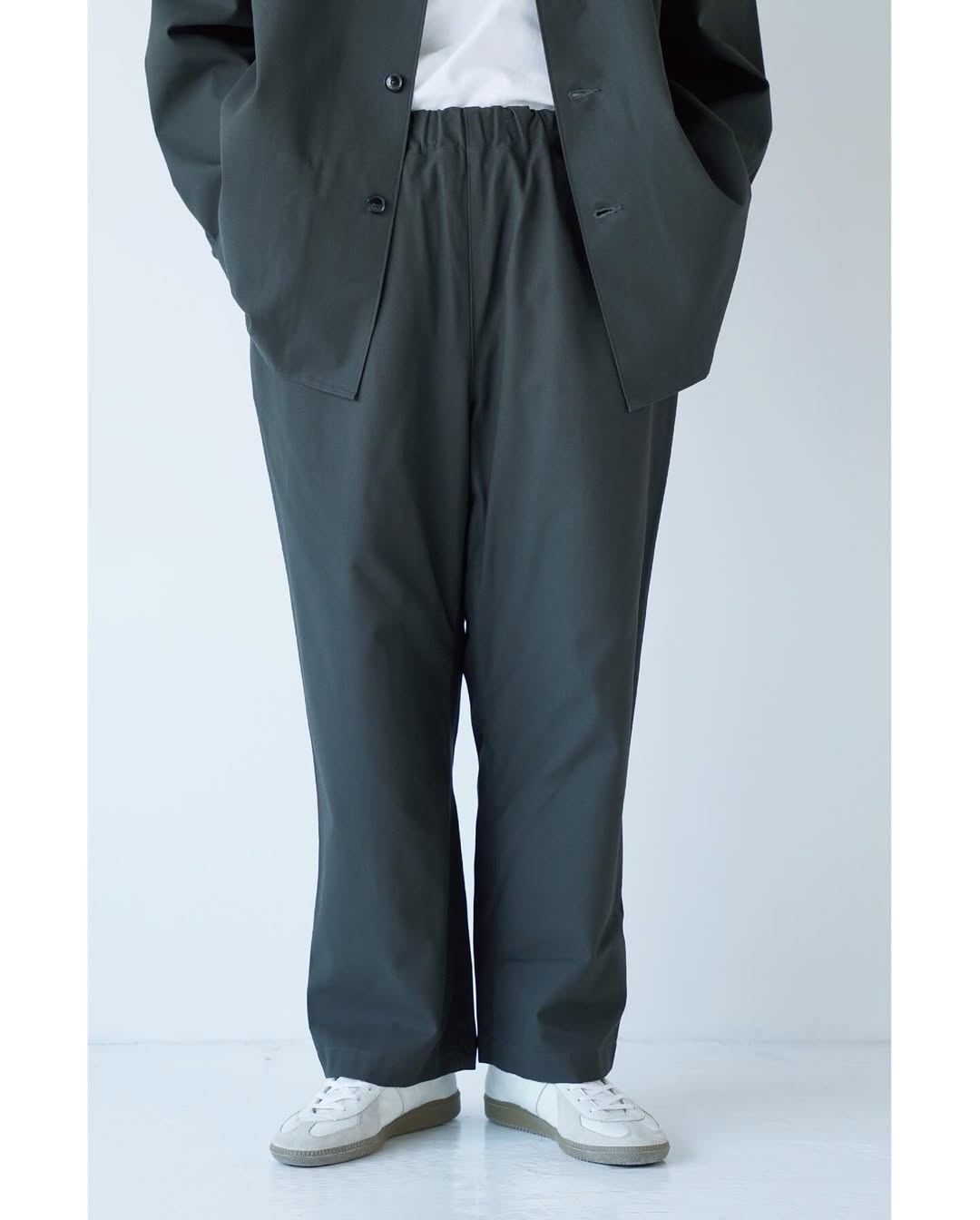 UITU EASY TROUSERS SUPIMA COTTON LIGHT MOLESKIN
