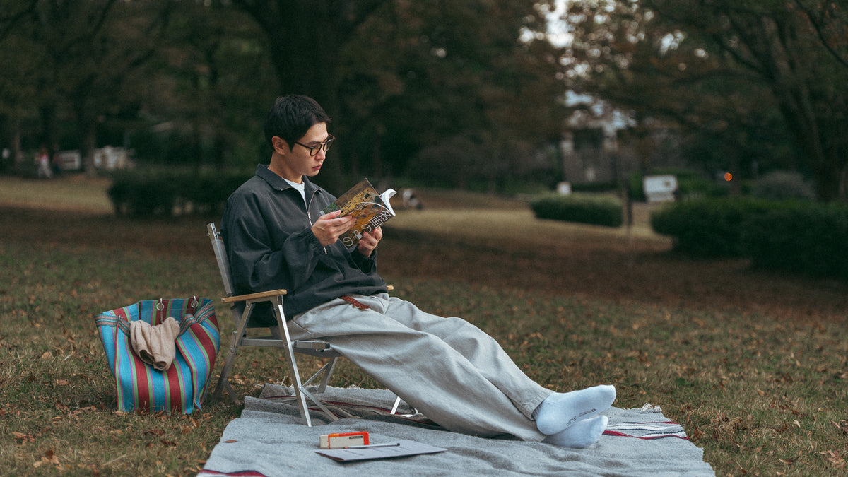 UITU x ColdBeer Store THE OFFING Gabardine Half-Zip Pullover