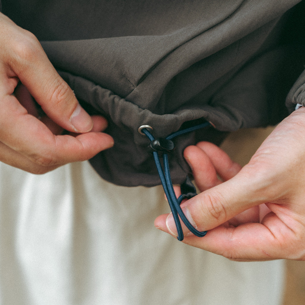 UITU x ColdBeer Store THE OFFING Gabardine Half-Zip Pullover