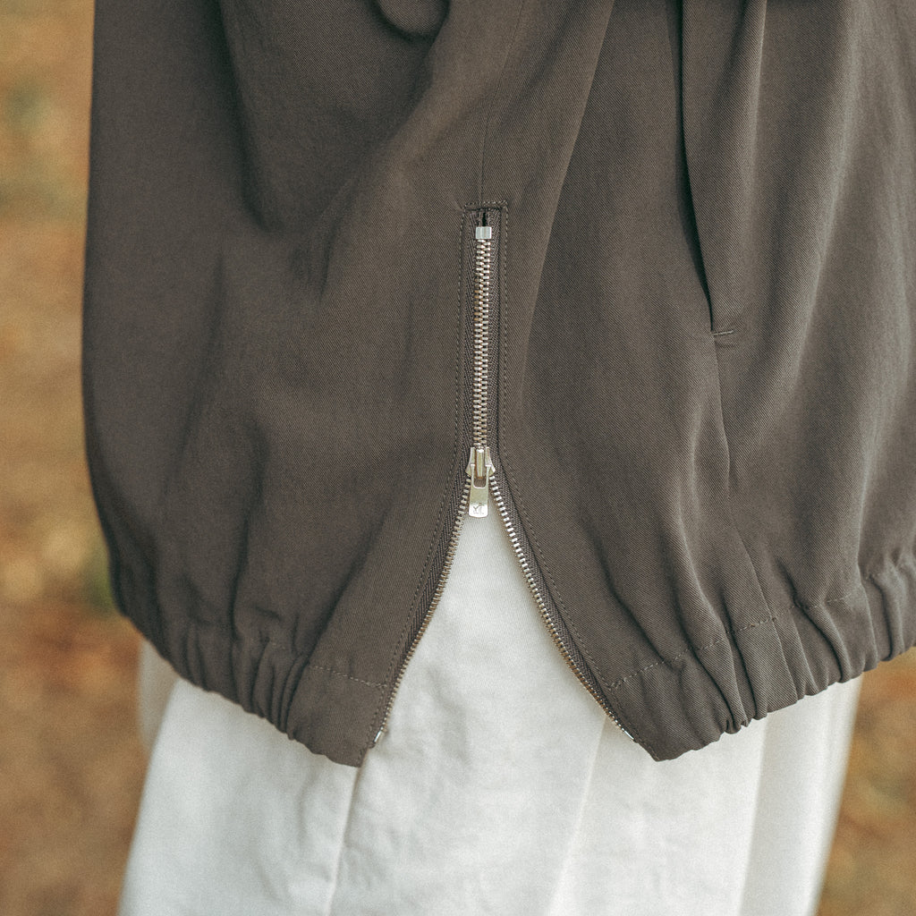 UITU x ColdBeer Store THE OFFING Gabardine Half-Zip Pullover