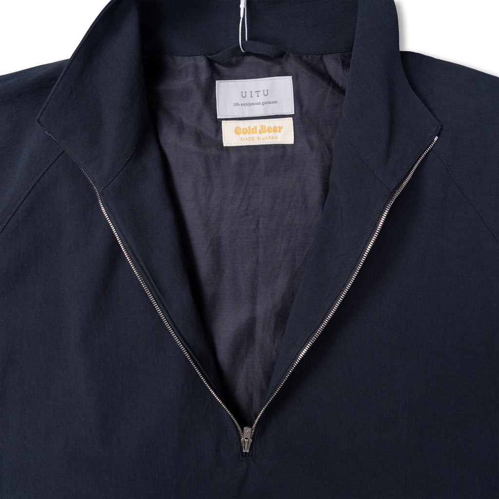 UITU x ColdBeer Store THE OFFING Gabardine Half-Zip Pullover