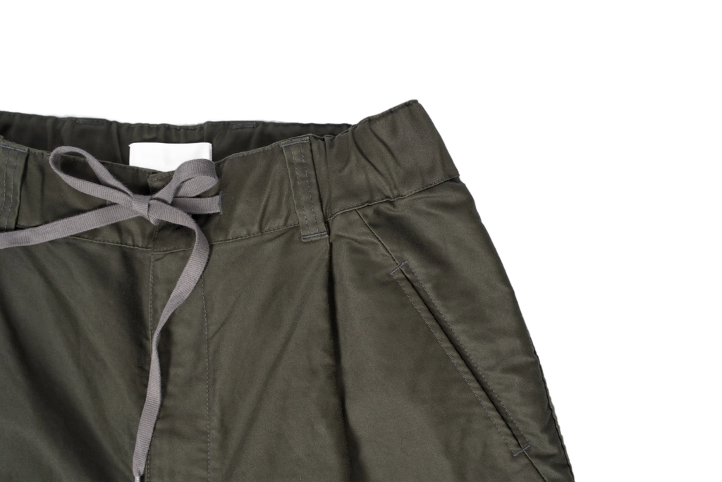 iori Moleskin Tuck Cargo Pants