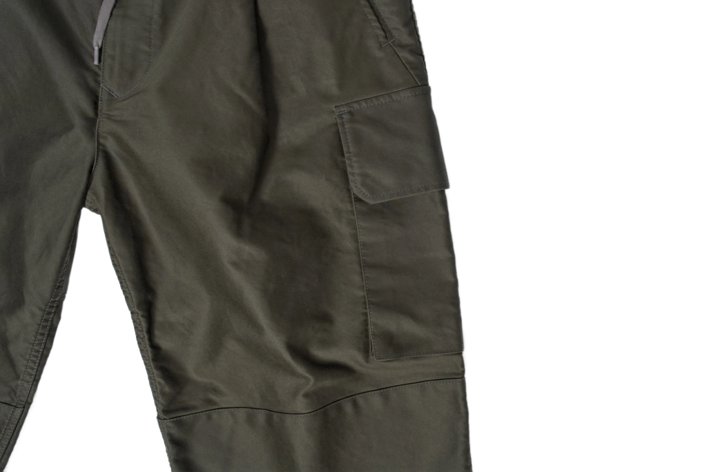 iori Moleskin Tuck Cargo Pants
