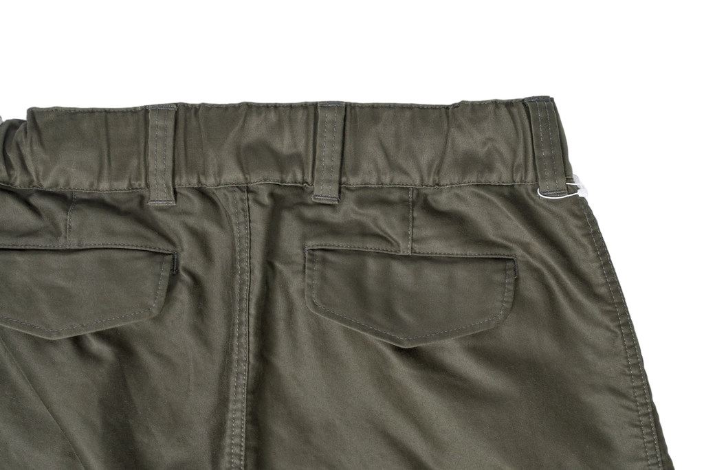 iori Moleskin Tuck Cargo Pants