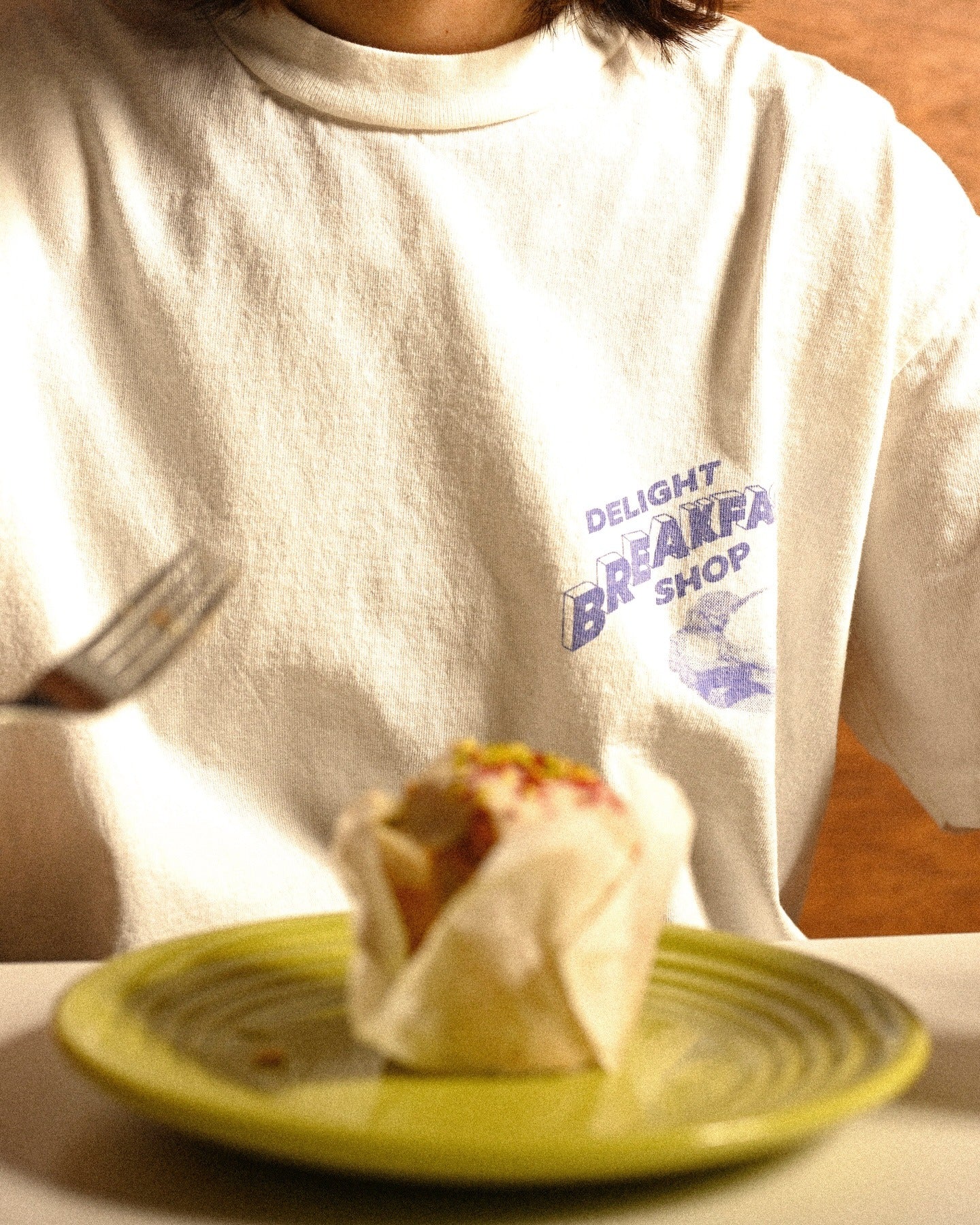Unison Special GIANT Tube Print S/S TEE(BREAKFAST)