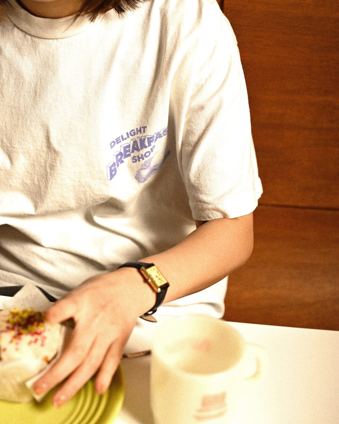 Unison Special GIANT Tube Print S/S TEE(BREAKFAST)