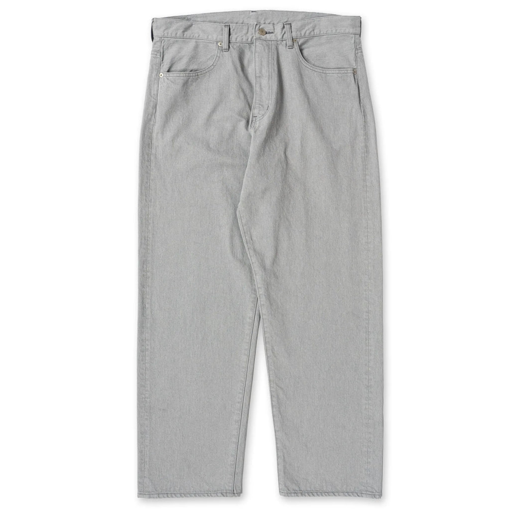 A/CHROME DENIM PANTS GRAY
