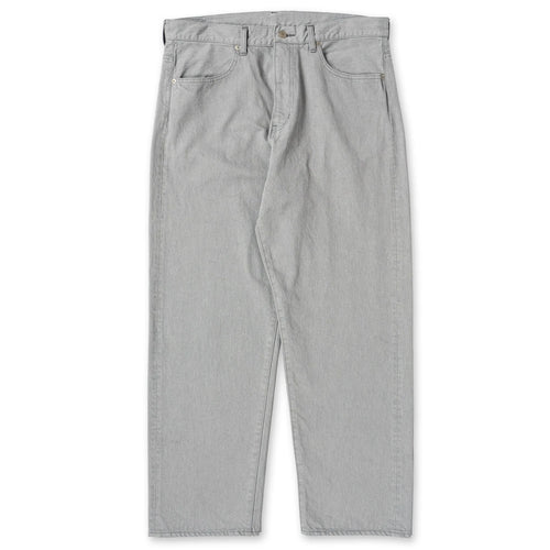 A/CHROME DENIM PANTS GRAY