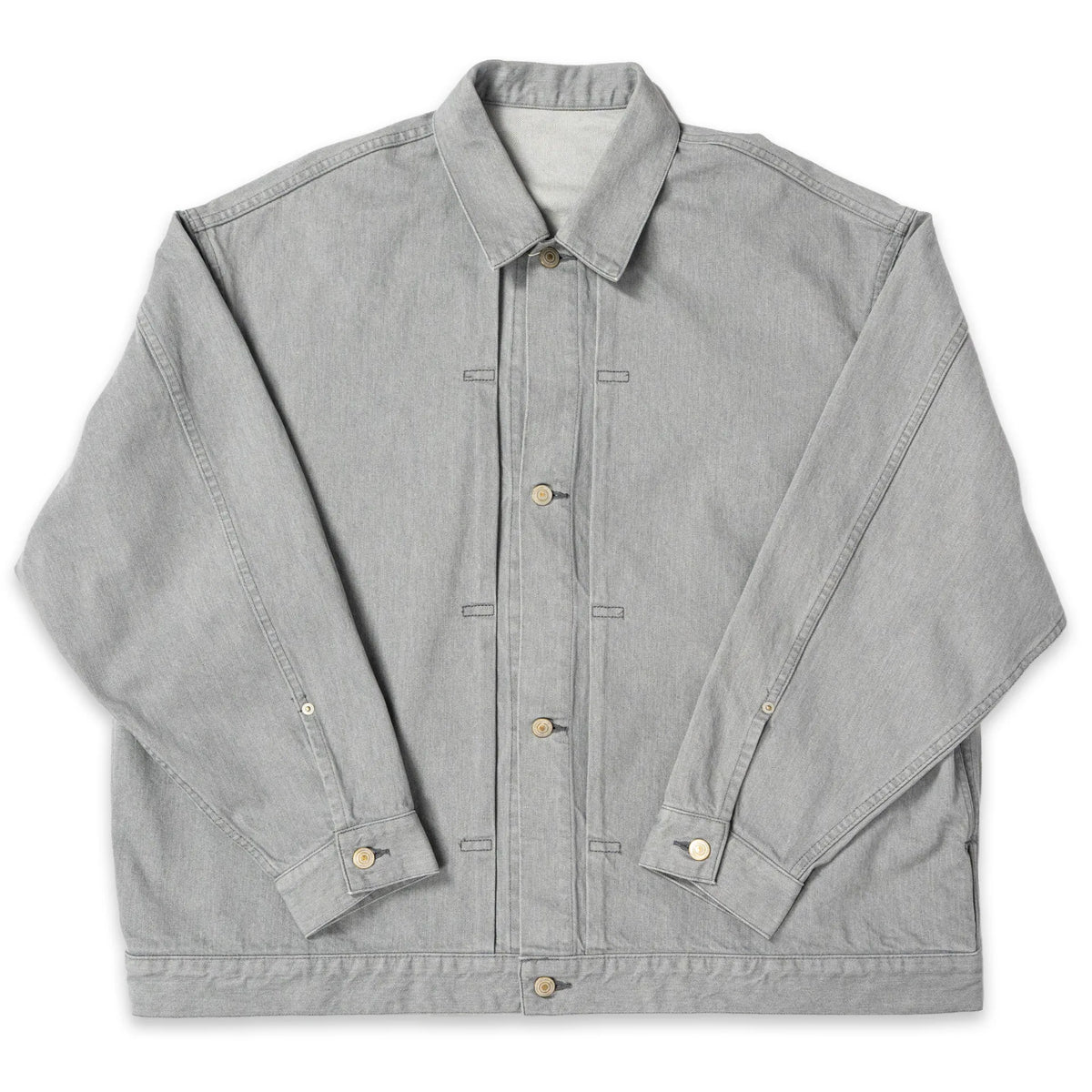 A/CHROME DENIM JACKET GRAY