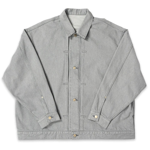 A/CHROME DENIM JACKET GRAY