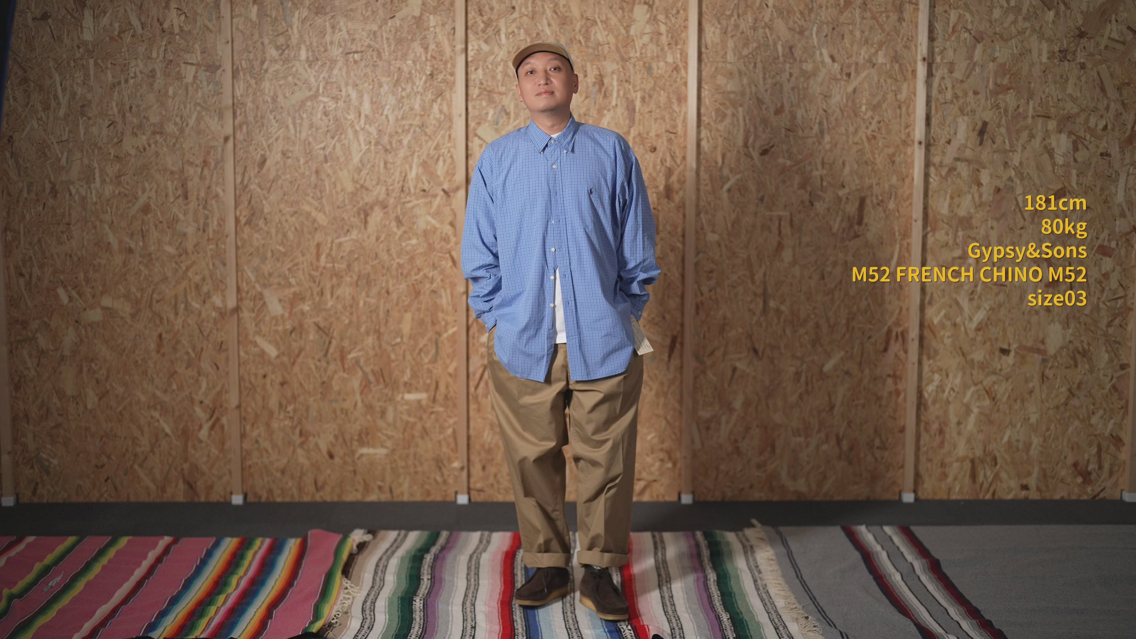むってぃん 次回9月上旬頃入荷予定】M52 FRENCH CHINO M52フレンチ